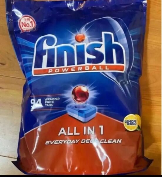 フィニッシュ パワーボール オールインワン MAX食洗機用洗剤 94個 1袋