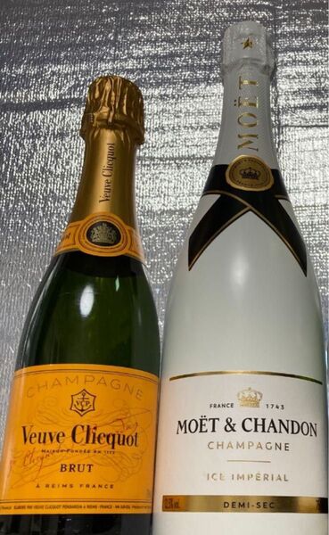 大幅値下げ!ヴーヴ・クリコ375ml モエシャンICEアンぺリアル750ml