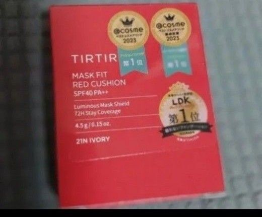 TIRTIRティルティルマスクフィットレッドクッション ミニサイズ