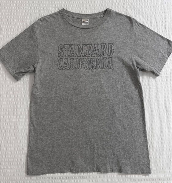 Standard California スタンダードカリフォルニア定番TシャツMグレーGrey TEE 日本製 半袖Tシャツ