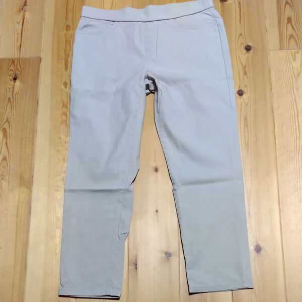 ストレッチ パンツ LL ベージュ