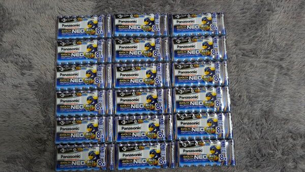 パナソニック EVOLTA NEO アルカリ乾電池 エボルタネオ 単3形 144本 まとめ売り 新品未開封