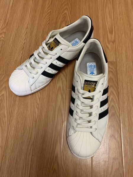 adidas アディダス SUPERSTAR 80s VINTAGE DX B25963 27.5cm 金ベロ