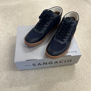 via SANGACIO スニーカー SG MID 25.5cm 未使用に近い