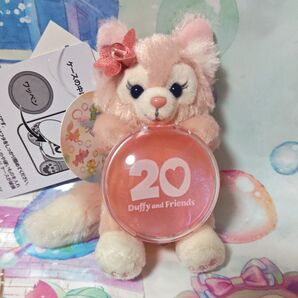 ディズニー ダッフィー&フレンズ 20周年 カラフルハピネス リーナベル ぬいぐるみチャーム