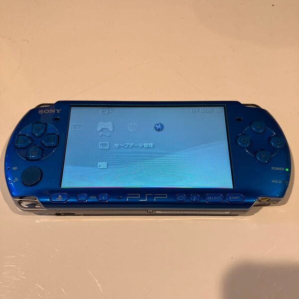 【即購入可能】PSP 3000 本体 ブルー 動作確認品