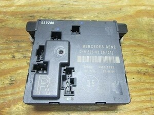  Benz CLS W219 rear right door control unit *