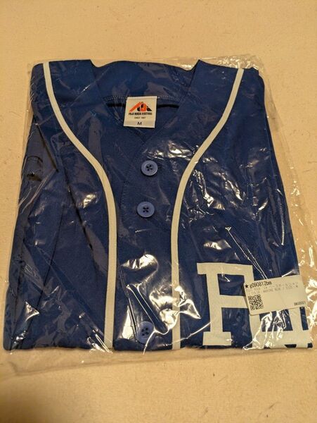 FUJI ROCK '24 公式グッズ ベースボールシャツ MARINE BLUE M 未使用