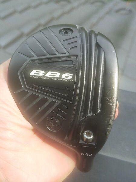 PROGRESS プログレス BB6 フェアウェイウッド 5W ヘッドのみ ヘッドカバー有り