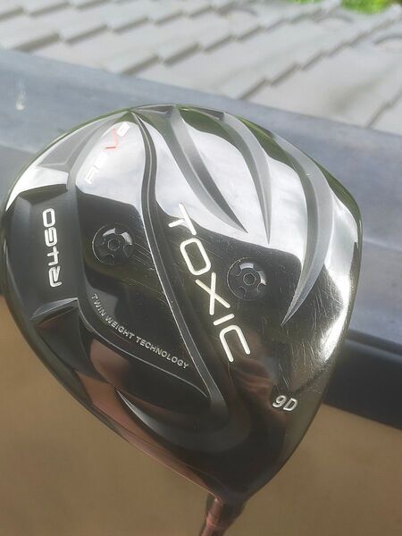 アサルトアタック 50S装着 REVE TOXIC トキシック R460 ドライバー 9度