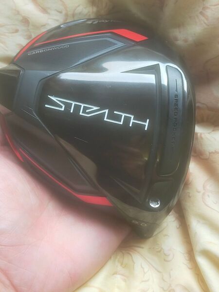 テーラーメイド STEALTH ステルス ドライバー 9度 ヘッドのみ ヘッドカバー有り