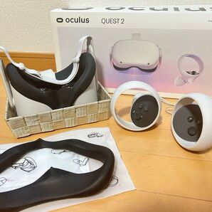 【数回使用・美品】オキュラス Oculus Quest 2 128GB VR メタクエスト2 (ヘッドセットカバー付)