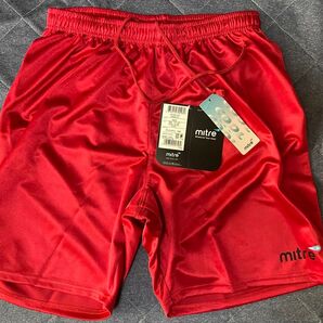 ☆新品未使用mitre 赤 ハーフパンツ 新品タグ付き サイズ XL