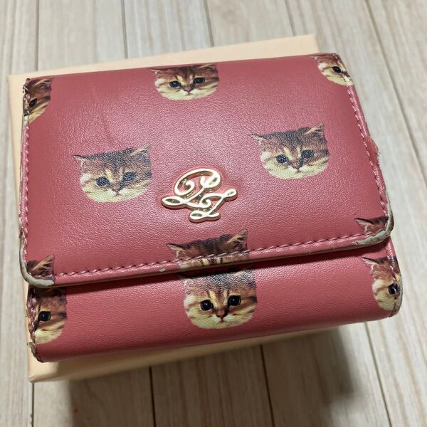 ポール&ジョー ヌネット 財布 がま口 猫柄(B)