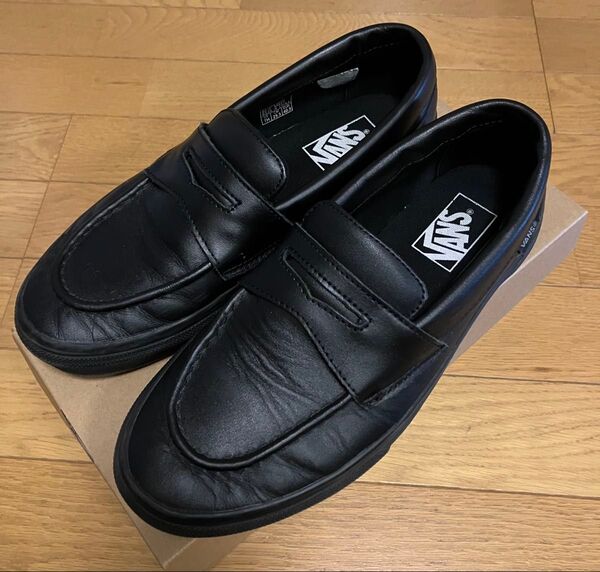 VANS ヴァンズ LOAFER ローファー V196CF BLACK スリッポン バンズ
