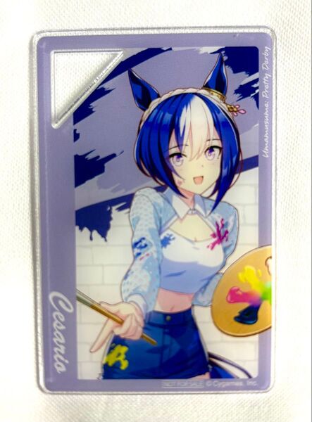 ウマ娘 ミニアクリルプレート シーザリオ ナムコ限定