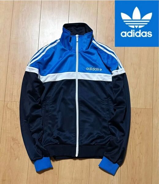 アディダス adidas ジャージ トレフォイル オリジナルス ベッケンバウアー ATP トラックジャケット ロゴ ライン M