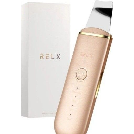 【上級認定エステティシャン監修】 RELX ウォーターピーリング 美顔器 超軽量70g (日本企業企画) 多機能美顔器 超音波