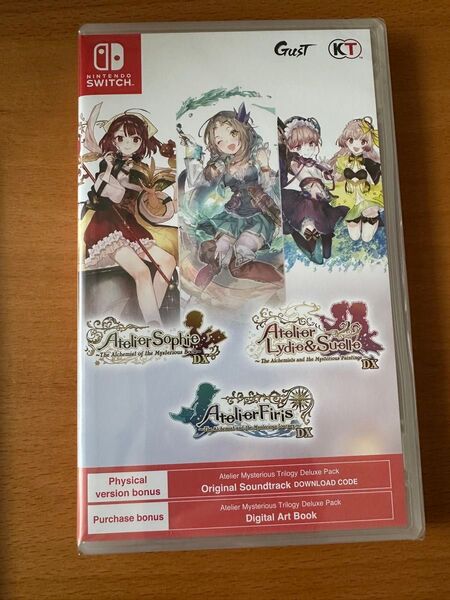アトリエ 不思議の錬金術師 トリロジー DX Switch 海外/英語版 正規品