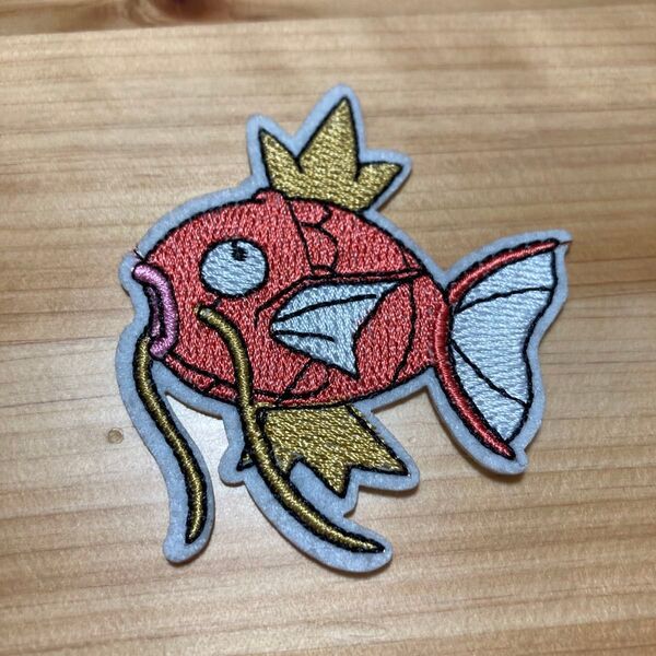 ポケットモンスター ポケモン 刺繍アイロンシールワッペン コイキング アイロンワッペン