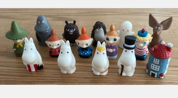 ムーミンカフェ限定 ムーミン指人形 全15体 まとめ売り