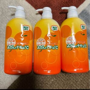 みかんでナチュ!C ボディソープ 3本セット 500ml
