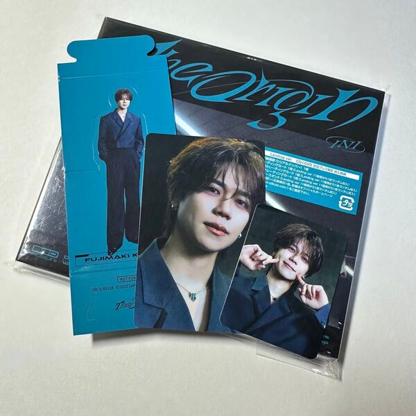 INI THE ORIGIN 藤牧京介 Landing ver. ミニトレカ トレカ ペーパースタンド