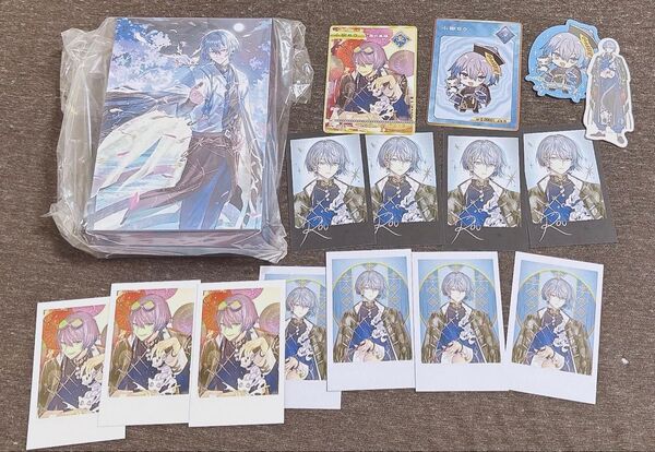 にじさんじ Dytica 小柳ロウ イヤホン 2周年 チェキ ステッカー 特典