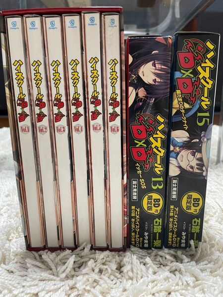 ハイスクールD×D ブルーレイ Blu-ray Vol.1〜6 全巻収納特典BOX 13巻&15巻BD付き限定版