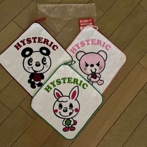 ヒステリックミニ ガーゼ&パイルタオル 3枚セット