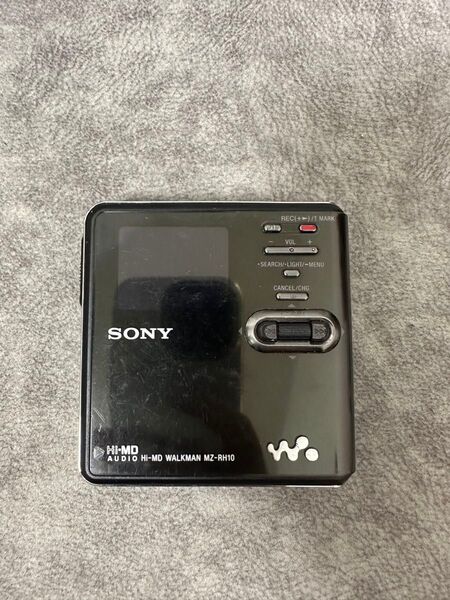 ジャンク SONY MZ-RH10 Walkman ポータブル MDレコーダー
