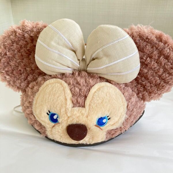 香港ディズニーランド シェリーメイ ネームキャップ イヤーハット ぬいぐるみ 海外ディズニーグッズ