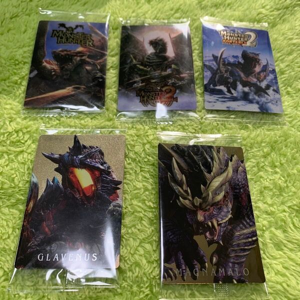 モンハン 20th anniversary セット 未開封 経年劣化有りウエハース モンスターハンター