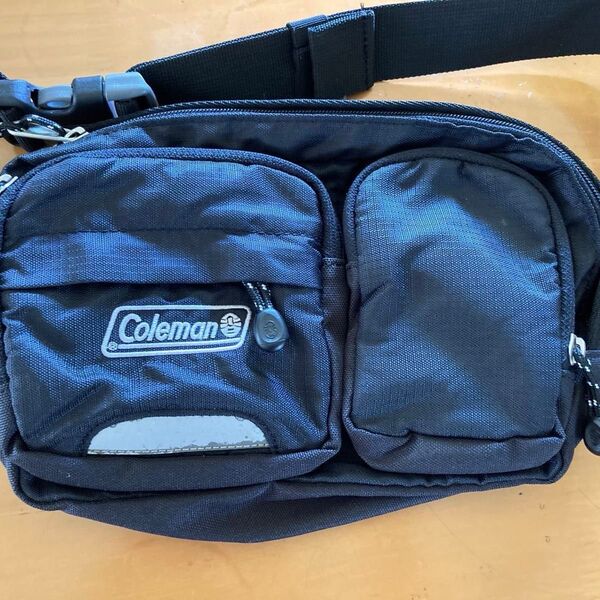 Coleman 2weyポーチ ブラック