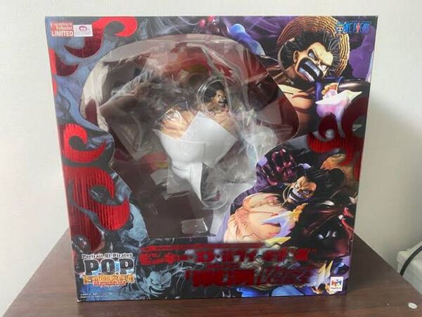 ワンピース フィギュア Portrait.Of.Pirates ルフィ ギア4 POP MAXIMUM