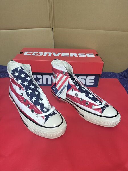 新品 コンバース オールスター 星条旗 26cm CONVERSE ALLSTAR US STARS&BARS US7.5