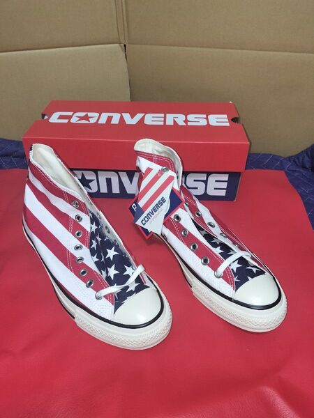 新品 コンバース オールスター 星条旗 27cm CONVERSE ALLSTAR US STARS&BARS US8.5