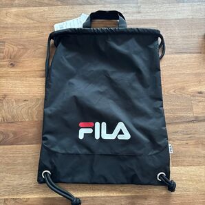 FILA ナップサック ブラック 新品 未使用