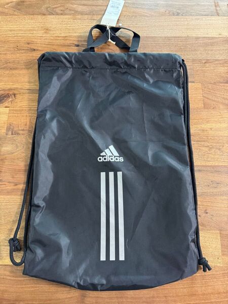 adidas ナップサック ジムサック ブラック 未使用