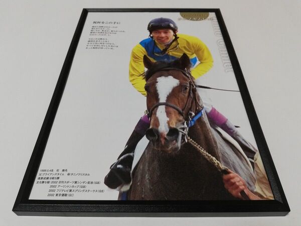 競馬.タニノギムレット.パネル.名馬の肖像