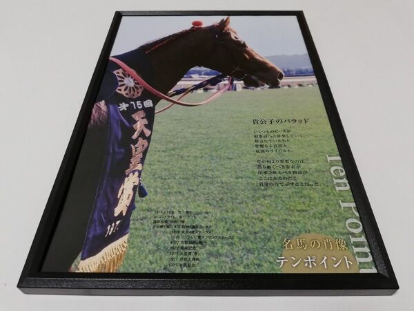 競馬.テンポイント.パネル.名馬の肖像