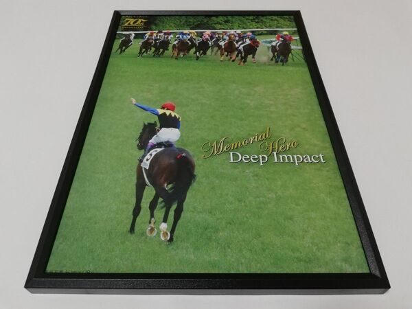 競馬.ディープインパクト.パネル.レーシングプログラム.日本ダービー.JRA-70th