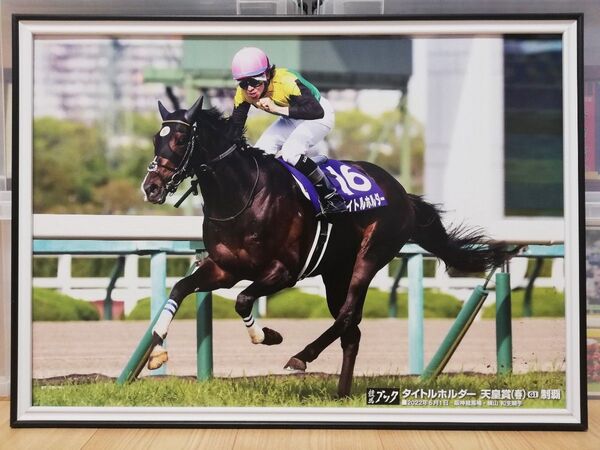 競馬.タイトルホルダー.パネル.競馬ブック.天皇賞(春).予約限定ポスター