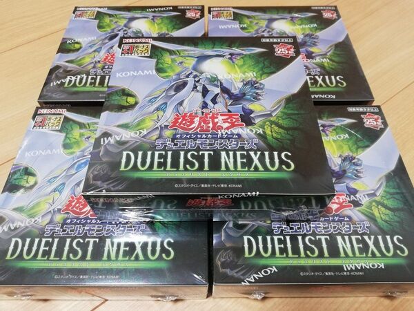 デュエリストネクサス 未開封BOX シュリンク付き 初回版 5BOX