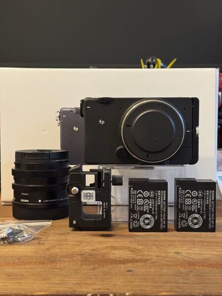 SIGMA fp 45mm F2.8 DG DN kit アクセサリー大量