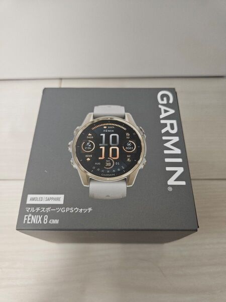 GARMIN fenix 8 Sapphire AMOLED 43mm ゴールド