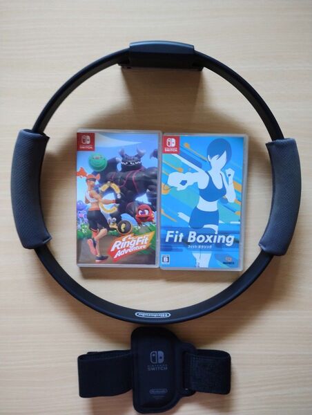 リングフィットアドベンチャー&フィットボクシング 任天堂Switch ソフト 動作確認済 Nintendo