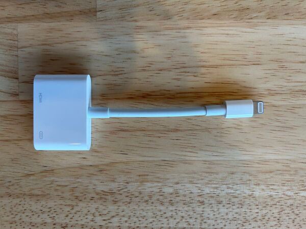 純正 Apple アップル Lightning - Digital AVアダプタ HDMI変換
