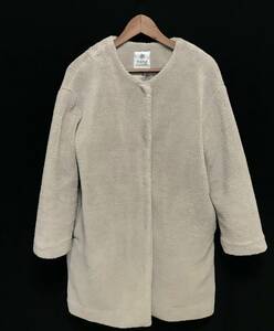  beautiful goods Nano Universe boa coat fleece coat lady's size free 2006AF-67-*8#10