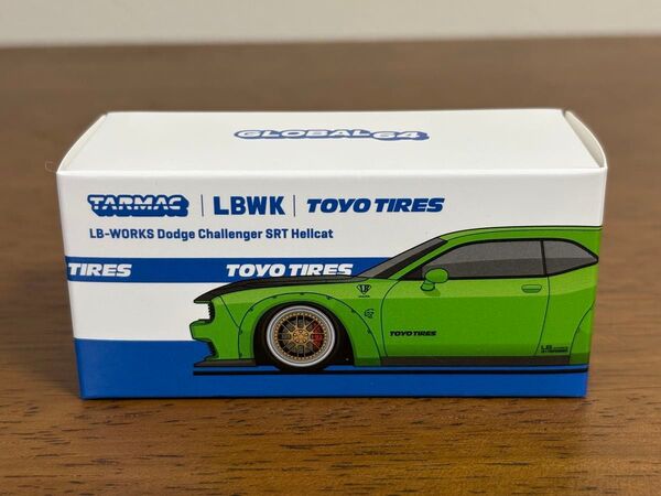 1/64 ターマックワークス LBWK LB-WORKS ダッジ チャレンジャー SRT ヘルキャット グリーン